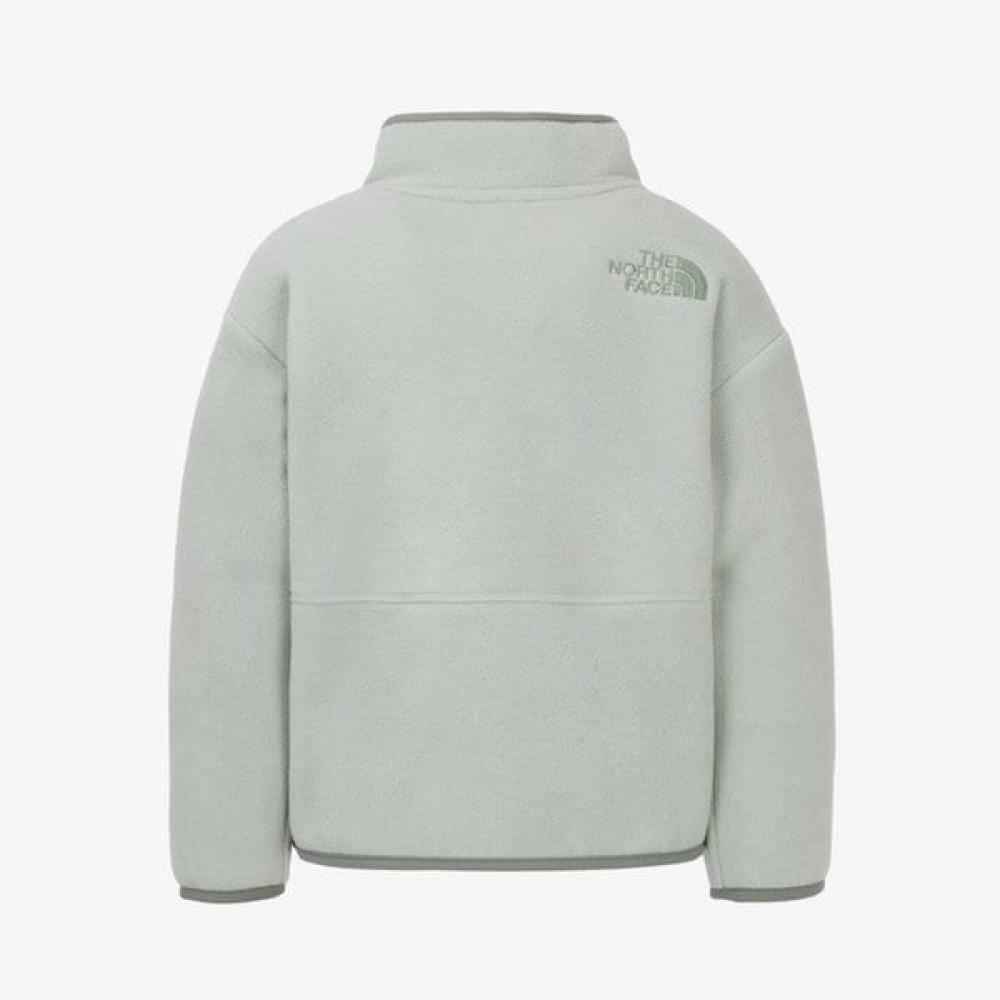 The North Face Kids Campout Fleece Jacket Gray Mist Nj4fr50v