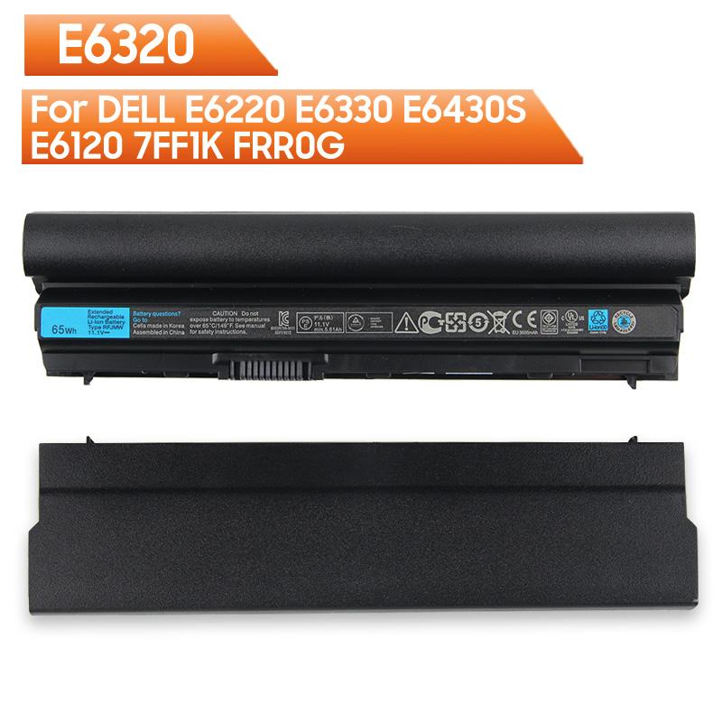 

New Replacement Battery E6320 For Dell E6220 E6330 E6430S E6120 7FF1K FRR0G 5605mAh 11.1V