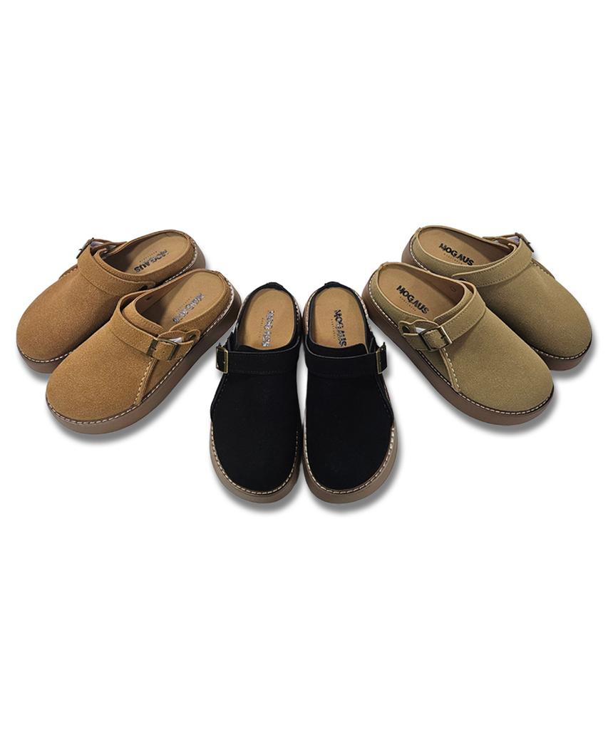 Mogaus Earst Genuine Cowhide Clogs (Microfiber Insole) 3 Colors