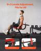 VEVOR Leg Extension and Curl Machine, 700 Lbs Capacity Lower Body Special Leg Machines, Adjustable Leg Exercise Bench, Leg Rotary Extension for Thigh