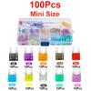 100/200Pcs Car Blade Fuse Assortment Kit Auto Truck Automotive Medium Small Sizes Mixed Motorcycle Circuit Fuse With Box 2A-35A Fuse Holders1