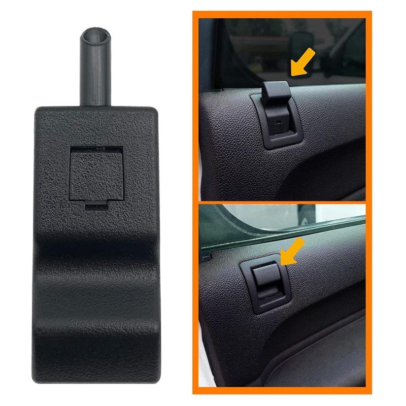 Car Window Locker Front or Rear Interior Durable Tab Door Lock Knob Window 15844616 for ChevyTahoe GMC-Yukon