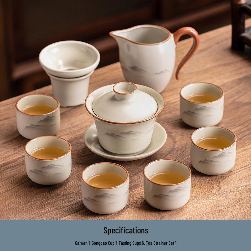 Chaxun Ru Kiln Kung Fu Tea Set