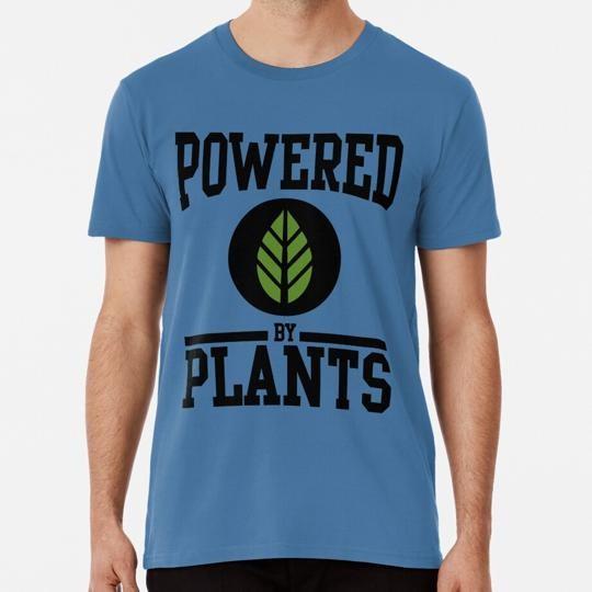 Powered By Plants Size S to 5XL Made in the USA T-Shirt L