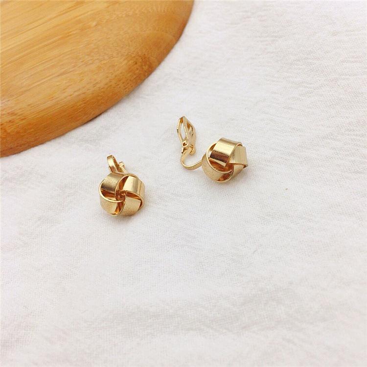 

Серьги-клипсы Helix без пирсинга Женские металлические простые серьги-клипсы Серьги-клипсы без пирсинга