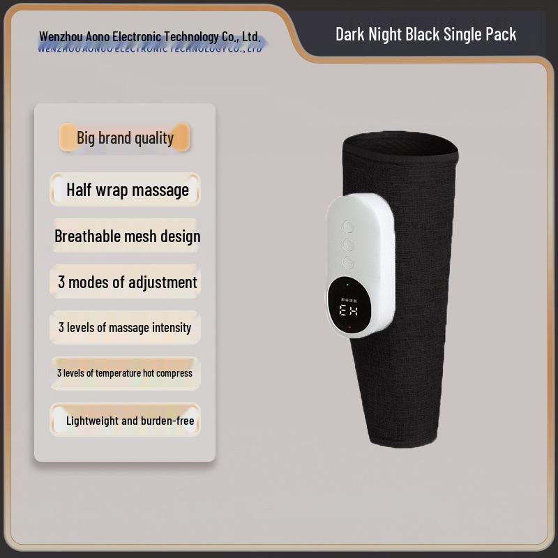 Multifunctional Electric Leg Massager with Heating, Air Compression, and Kneading for Calf and Thigh English Version