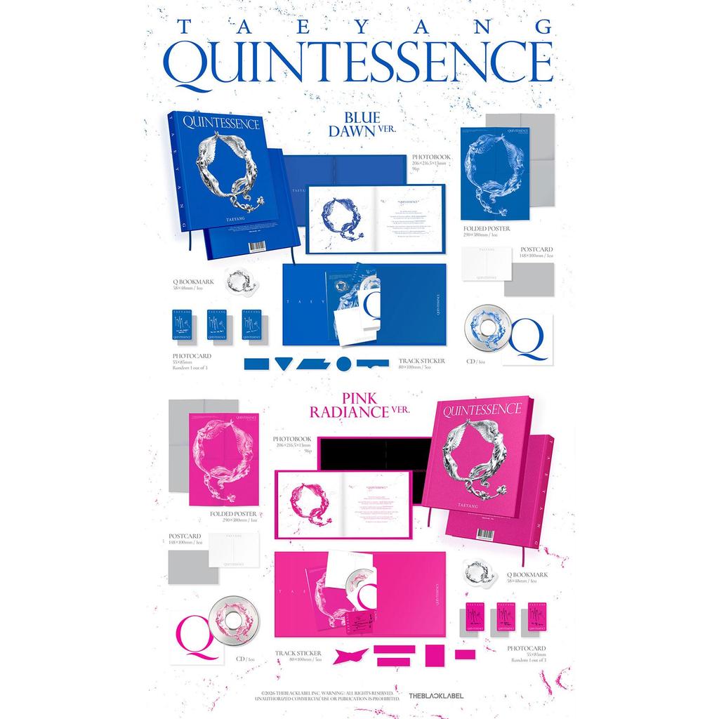 [Pre-order] TAEYANG - QUINTESSENCE (Online Benefit)