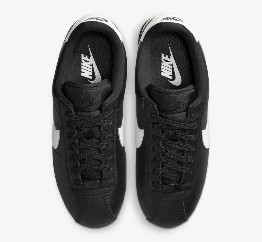 FB6877-001 Nike Cortez 23 PRM Black and Sail (Women's)