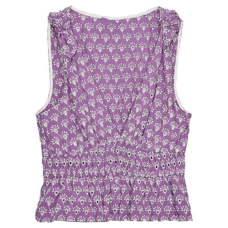 Zaprha 2025 Summer New V-neck Sleeveless Hollow Embroidery Bowknot Decoration Sling Short Jacket 8015704