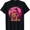 Anime en Muziek Zwart Meisje Anime Merchandise Afro Afro-Amerikaans T-shirt(5)