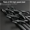 Straight Shank Twist Drill Bit Set
