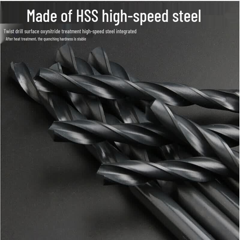 Straight Shank Twist Drill Bit Set