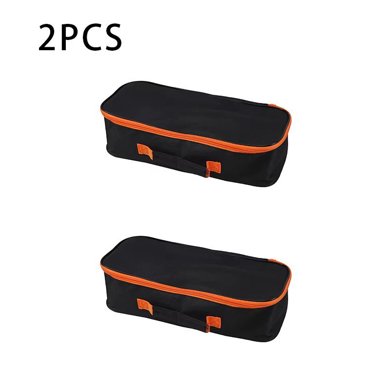 MOBIDEA 1/2/3PCS Tool Pouch With Zipper Multi-Functional Storage Bag For Screws Pliers Wrenches Mechanics