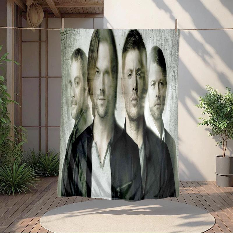 1pc supernatural blanket, all season lightweight home office outdoor nap multifunctional blanket