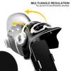 Waterproof Helmet Style Motorcycle Mobile Phone Holder with Sunshade for Electric Bicycle Small Rider Navigation Mount