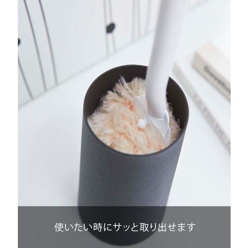 Yamazaki Handy Wiper Stand, Black, Approx. W7.5 x D7.5 x H15cm, Tower Case Storage, Model 2770