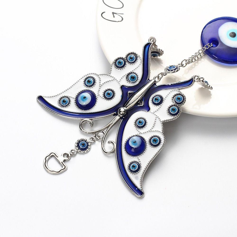 Hanger Sun Catcher Necklace Charms Demon Eye Pendant Car Hanger Decoration Wind Chime Components