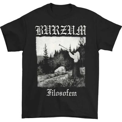 2026 Norwegian Black Metal Band BURZUM Rock Dark Punk Unisexs Tshirt Casual and Comfortable Shortsleeved Tshirt for Unisex Women
