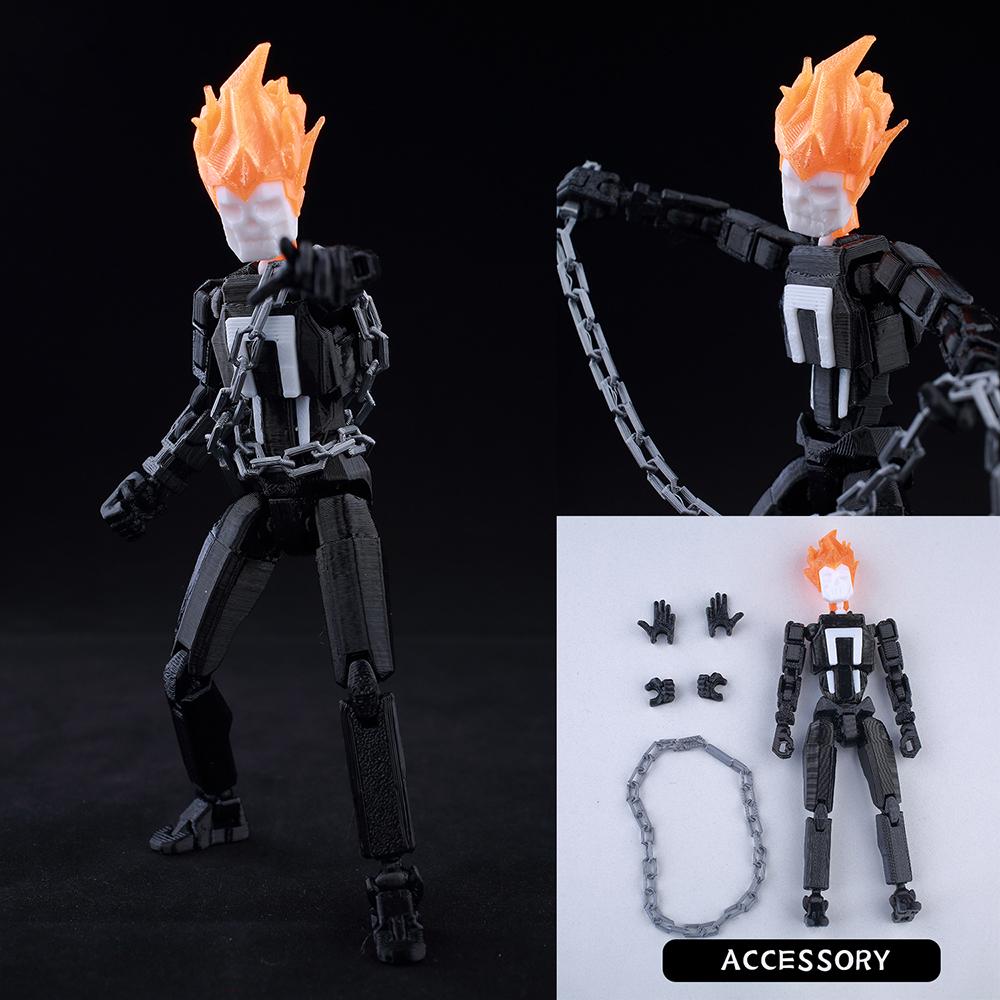 3D-gedruckte Dummy13 Jujutsu Kaisen Ryomen Sukuna Actionfigur Anime Modell Spielzeug Mehrgelenkig Posenverstellbar Sammlerstück Spielzeug Geschenk