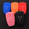 Silikon Auto Schlüsselhülle Case Schale für Baic BJ40 PLUS EX5 EU5 EC5 bj80 4-Tasten Smart Key Auto Zubehör