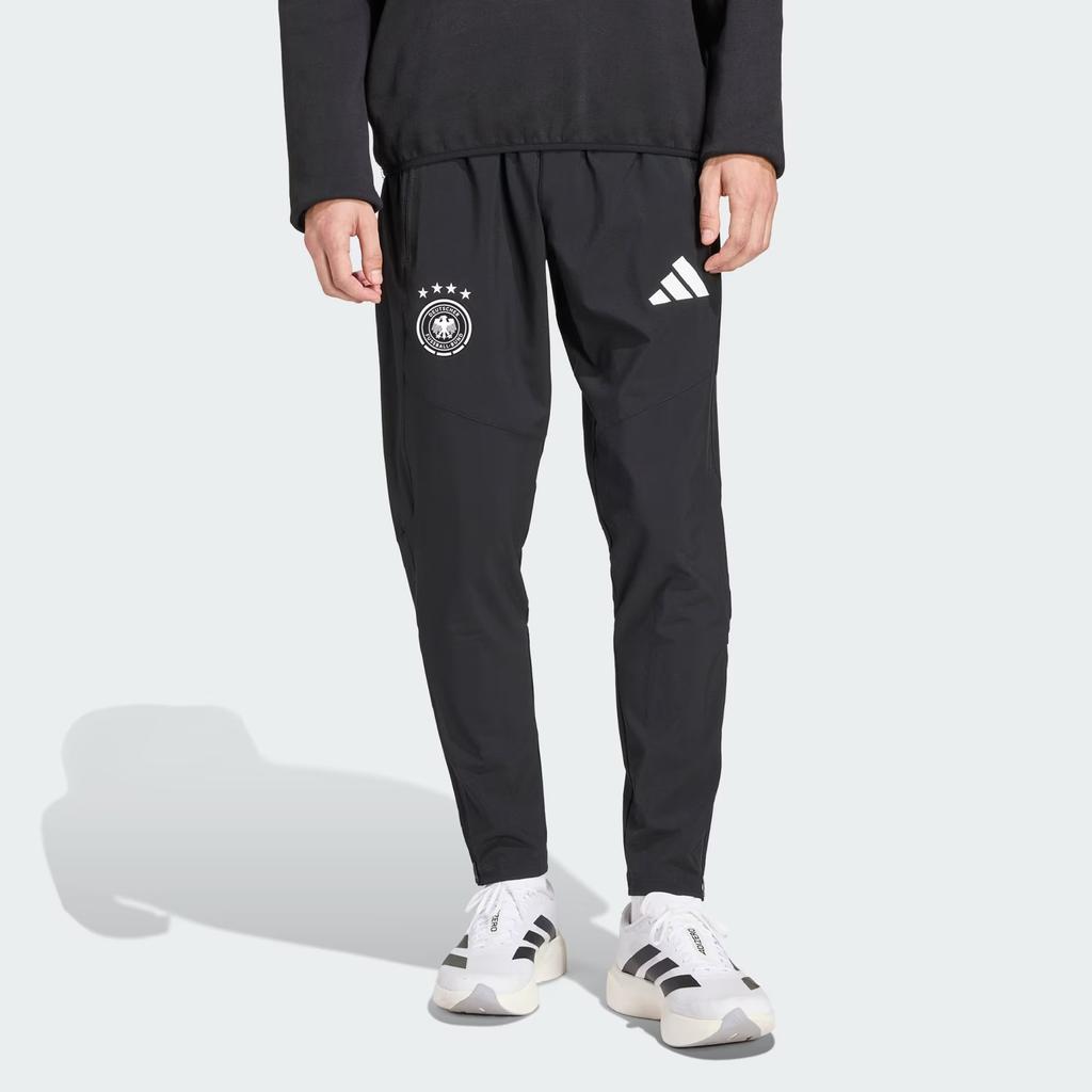 adidas Germany Tiro Travel Pants Black Men Bottoms JZ9327