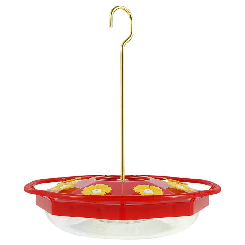 

CYCLI-Hummingbird Feeder With 8 Feeding Hanging Bird Feeder Ant And Bee Proof Flower Shape Hummingbird Feeder For Gardenr жёлтый
