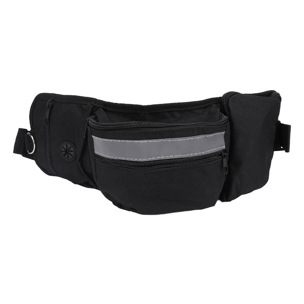 Adjustable Waist Straps Dog Training Pouch Outdoor Walking Waist Pack Cycling Outdoor Trips