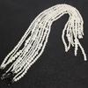 Imitation Pearl Hair Chain Fashion Hair Jewelry Long Alloy Chains For Women Exaggerated Headwear