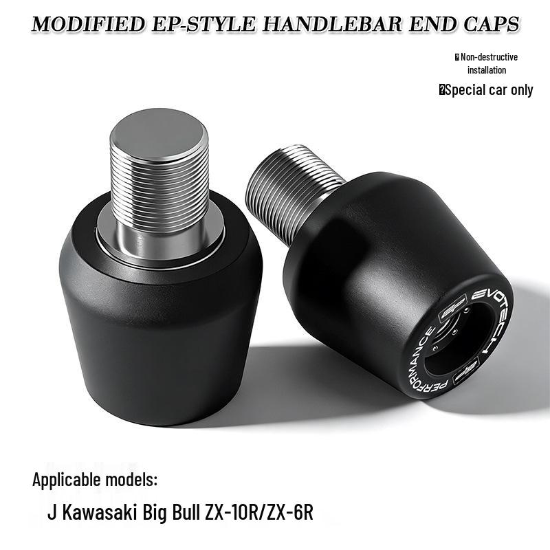 

Kawasaki ZX-6R/ZX10R EP Style Aluminum Handlebar End Weights