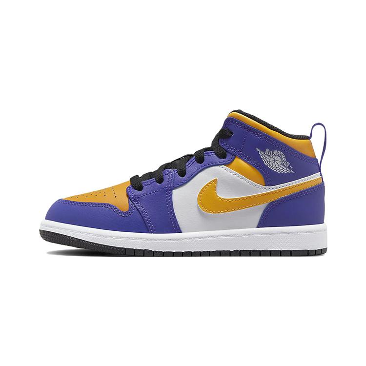 New Jordan 1 Mid Lakers PS DQ8424-517