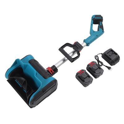 Cordless Electric Snow Shovel 21V Carbon Steel Cordless Snow Blower Shovel with Batteries and
