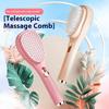 Portable Telescopic Comb With Scalp Massage Self-Cleaning - Women's Salon Styling Tool Compact Magic Comb