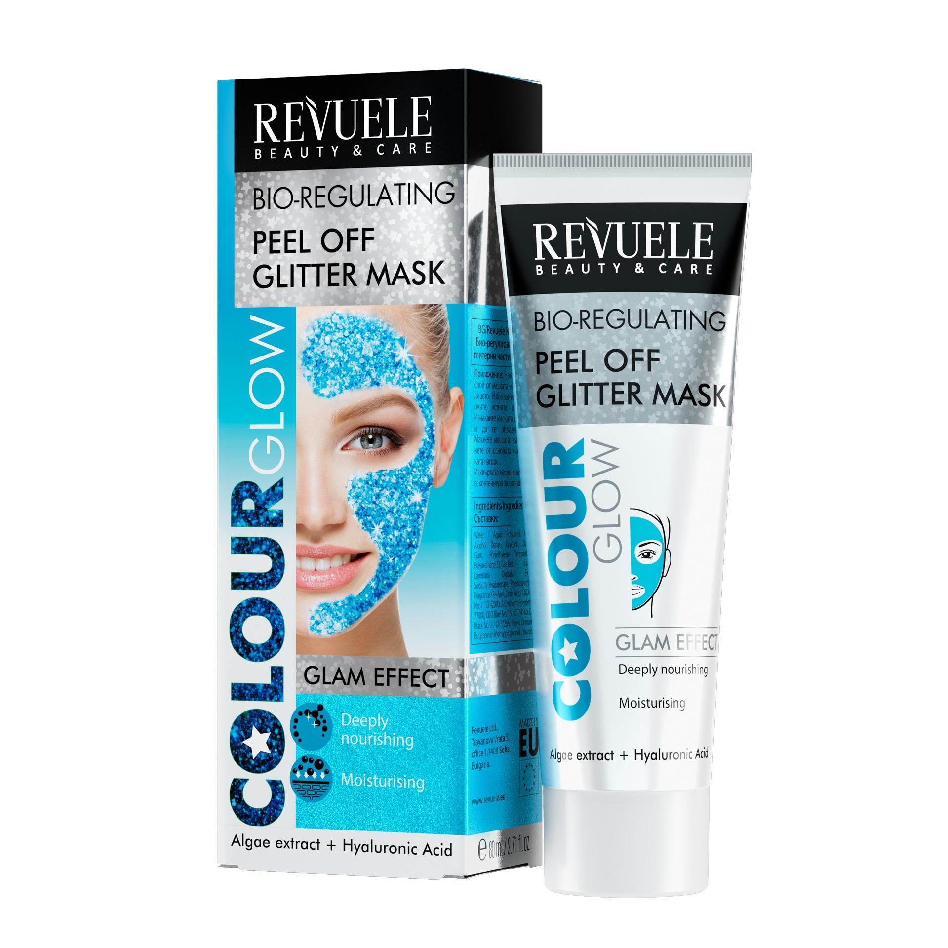 

Синяя биорегулирующая маска-пленка для лица Color Glow Revuele 80 мл