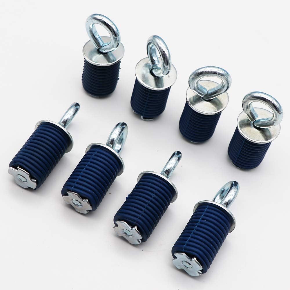 

KIPA Tie Down Anchors for Polaris RZR Sportsman 90 110 300 350 335 400 500 550 570 700 800 850 Ace 570 SP X2, Durable 8-Pack