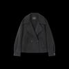 Women's 100% Merino Wool Double-Faced Lapel Coat