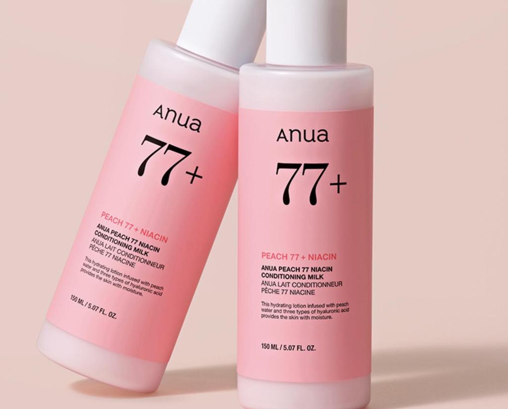Anua Peach 77 Niacin Conditioning Milk Brightening Hydrating 150ml