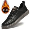 High Quality Leather Men Oxford Shoes Lace Up Soft Soled Outdoor Sports Shoes Brand Loafers Genuine Leather Comfort Travel Shoes