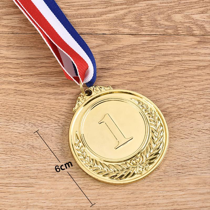 

Gold Silver Bronze Award Medals Winner Medal First Second Third Prizes for Sports Competitions Party Favors Game Gift Customized Blank Back Side