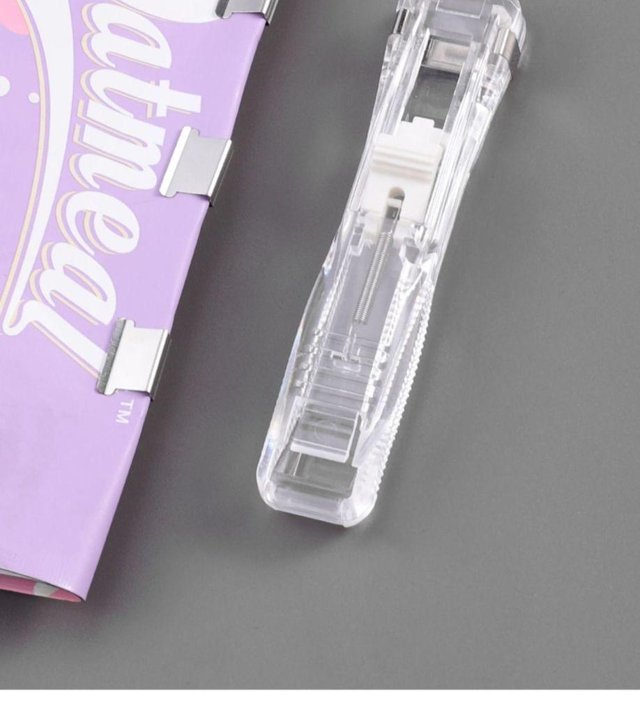 Push Clip Folder: Stationery Test Paper, Student Clip, Office File Binder, Book Fixer.