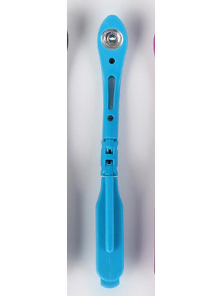 Lumină de lectură LED pliabilă cu clips, cu protecție pentru ochi