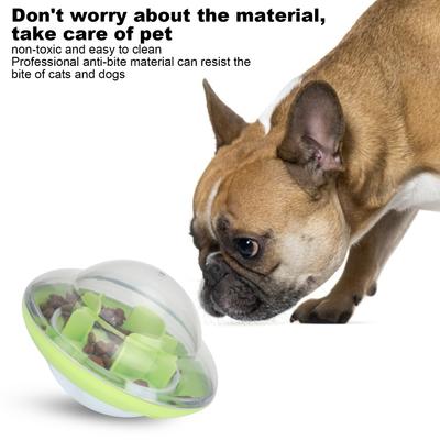 Dog Food Dispenser Ball Slow Eating Ball Interactive Feeding Toys Pet Playing Feeder