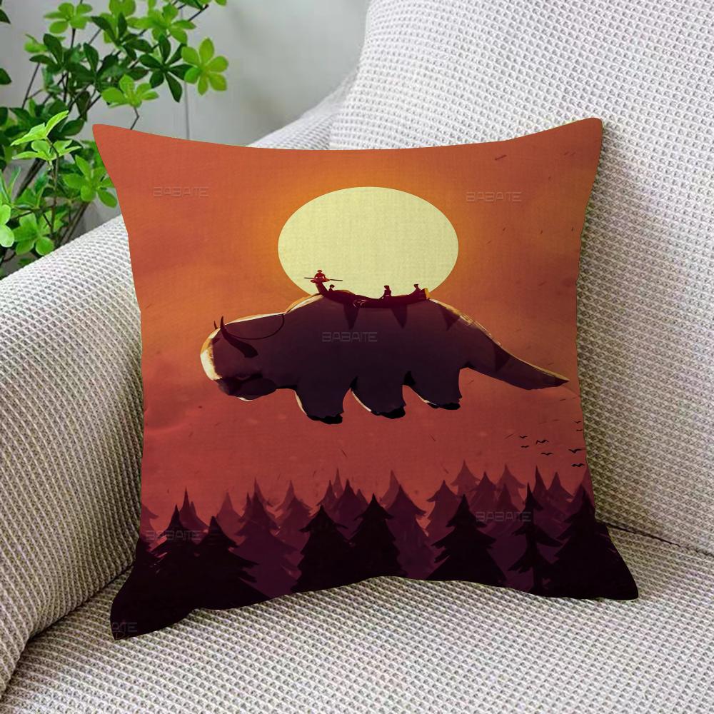 Avatar The Last Airbender Appa Personalized Pillow Dust Cover Bedroom Kids Party Decoration Pillowcase Birthday Children Gift