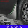For Chery Jetour T2 2023 2024 2025 Mud Flaps Mudflap Front Rear Fender Anti-splash Mudguards Guard Splash Car Accessories 4pcs