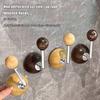 Powerful Load Bearing Suction Cup Hook Bag Hair Band Storage No Drilling Hook Hair Band Storage Tool