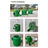Automatic Bird Water Dispenser and Food Bowl For Parrots Stainless Steel Pin Feeder for Easy Drinking Cage Accessory