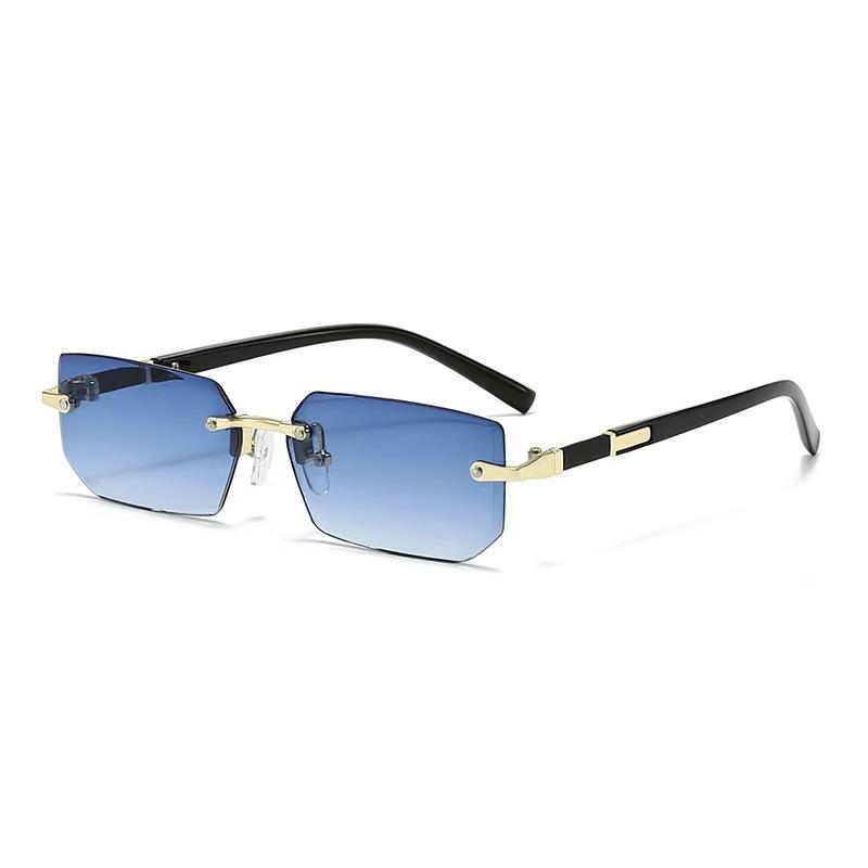 Frameless Fashion Sunglasses: European & American Styles for Men & Women