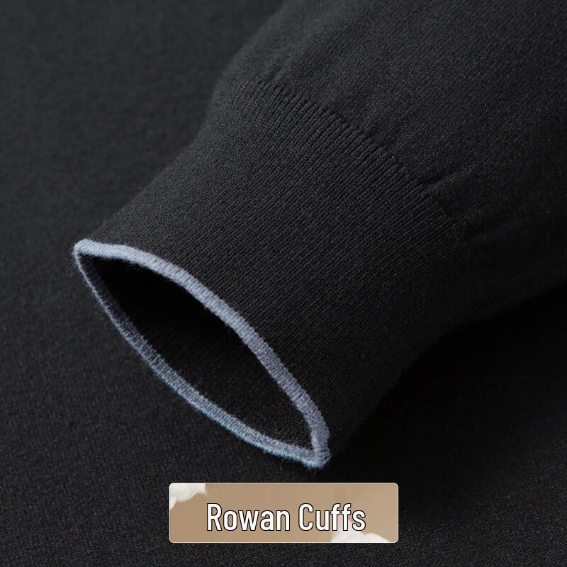 Futing Men's Tencel Lyocell Blend Crew Neck Knit Sweater