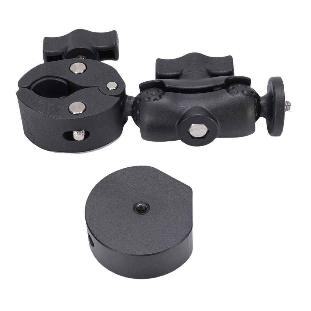 Car RV Pole Clamp Mount Fit for V4 Adjustable Pipe Mounting Kit for Car RV Ladder Boat Yacht