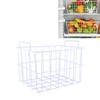 Fridge   Basket Multipurpose Large Capacity Metal Wire Storage Basket for Refrigerator Bathroom Kitchen