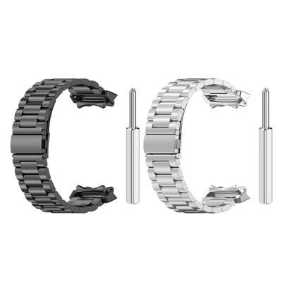 Replacement Band Wristband Stainless Steel Watch Band Quick Release Strap for 3 Watch Sweatproof Bracelet